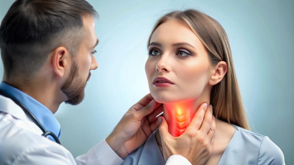 اعراض تضخم الغدة الدرقية البسيط