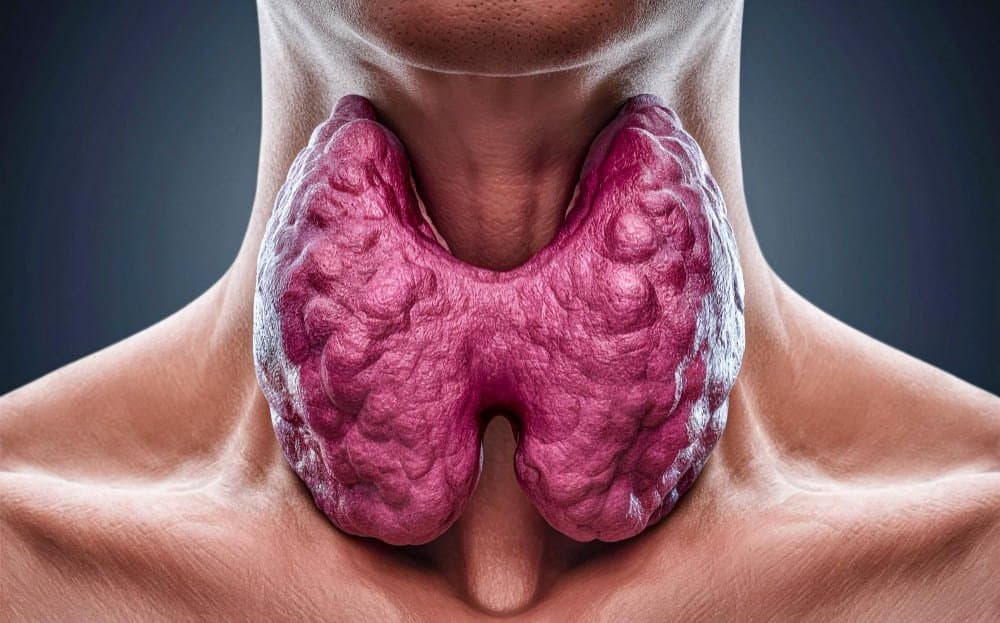 عقيدات الغدة الدرقية الصلبة