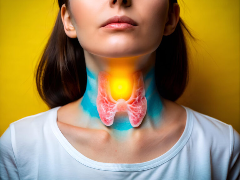 تضخم الفص الايمن من الغدة الدرقية