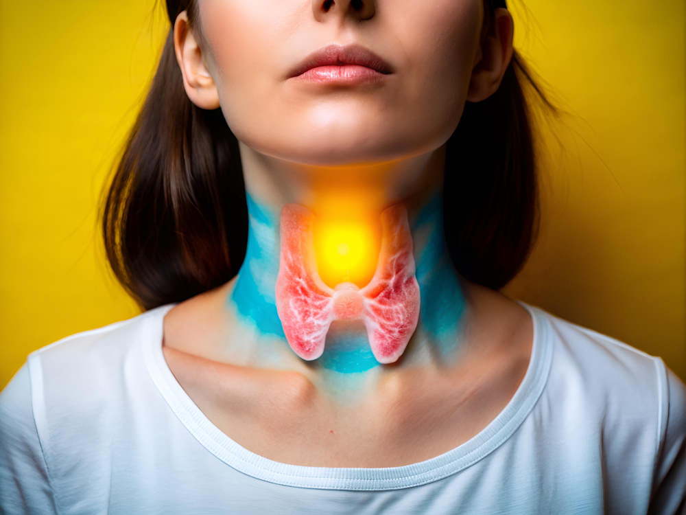 تضخم الفص الايمن من الغدة الدرقية